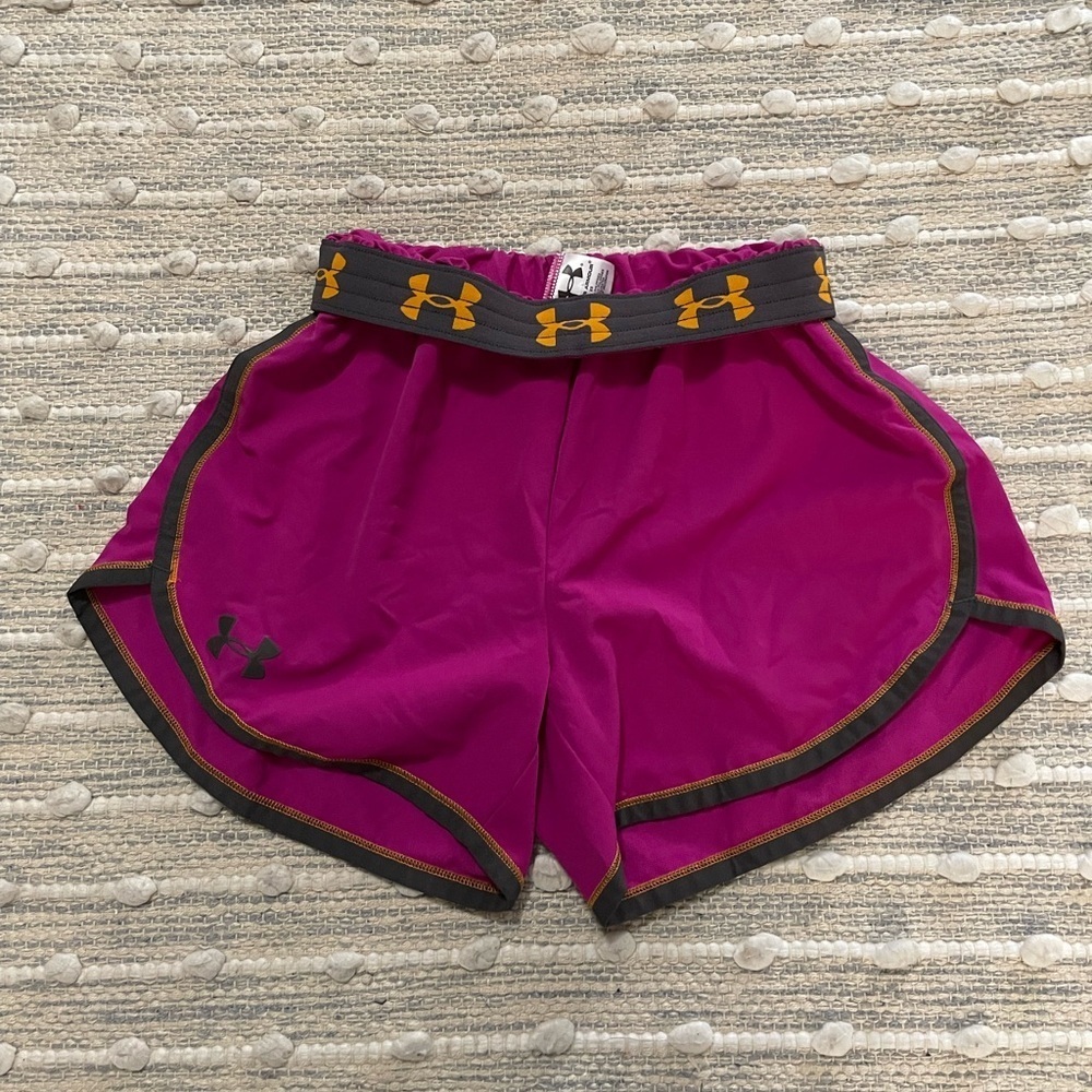 Under Armour pink athletic shorts